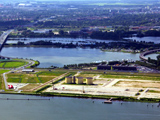 Luchtfoto Zeeburgereiland 2012 Noordaanzicht